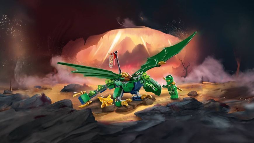 LEGO 71829 Ninjago Зелений лісовий дракон Ллойда 71829 фото