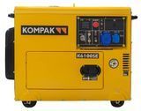 Генератор дизельный KOMPAK K6100SE 5000/5500 W K6100SE фото