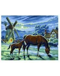 Набір для творчості Sequin Art PAINTING BY NUMBERS SENIOR Evening Pasture (SA0429) SA0429 фото