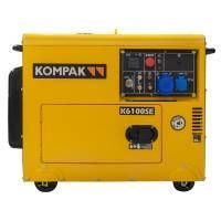 Генератор дизельний KOMPAK K6100SE 5000/5500 W K6100SE фото