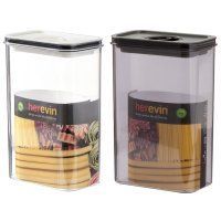 Контейнер HEREVIN Canister-Vacuum Lid-White-Black 2.5 л (161189-000) 161189-000 фото