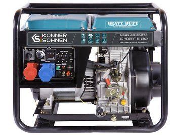 Генератор дизельный Konner&Sohnen KS8100HDE-1/3ATSR KS8100HDE-1/3ATSR фото