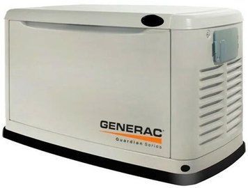 Газовий генератор GENERAC 7145, однофазний, 220В, 50Hz, 10кВт, електростартер, повітряне охолодження (1200х650х851), 176кг GENERAC7145 фото