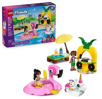 Конструктор LEGO Friends Вечірка єдинорога та фламінго біля басейну 42658 фото