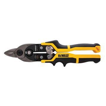 Ножницы по металлу ERGO Aviation длиной 235 мм, прямые с короткими губками DeWALT DWHT14694-0 DWHT14694-0 фото