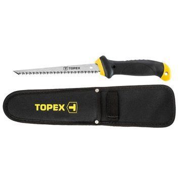 Topex 10A717P Ножівка по гіпсокартону, 150 мм, 8TPI, чохол 10A717P фото