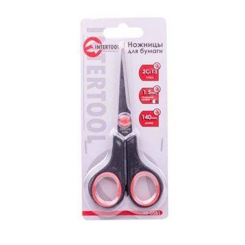 Ножницы для бумаги 140мм INTERTOOL HT-0581 HT-0581 фото