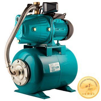 Станція 1.1кВт Hmax 55м Qmax 70л/хв (самовсмоктуючий насос) 24л Україна AQUATICA (775088/24) SG-775088/24 фото