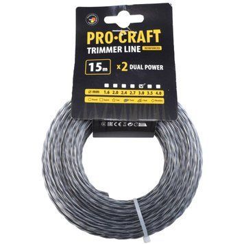 Волосінь з жилою спіраль Procraft 3мм 15м(PC-СП_Ж-3_15) PC-СП_Ж-3_15 фото