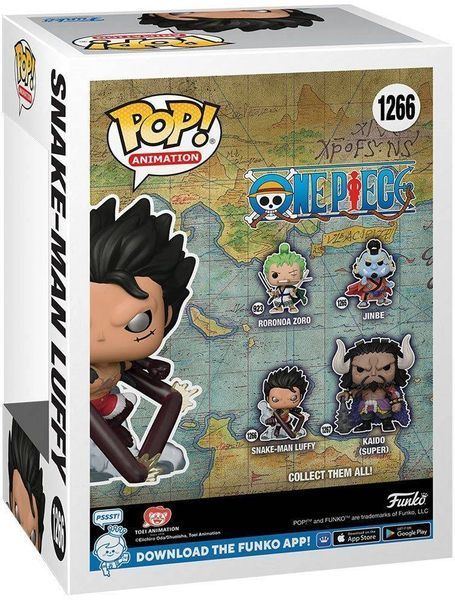 Фигурка POP Animation: One Piece - Snake-Man Luffy 5908305243526 фото