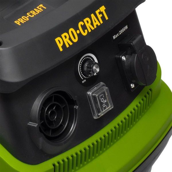 Промисловий пилосос Procraft VP2000 PC-020007 фото