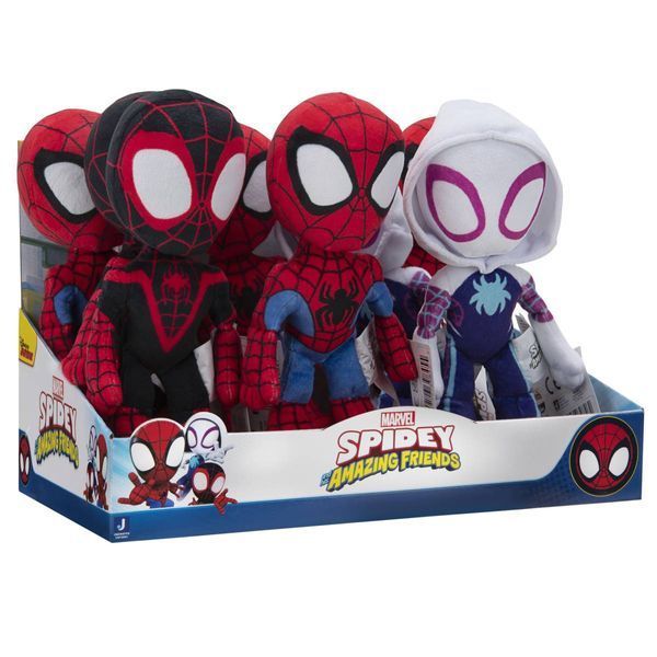 Spidey Мягкая игрушка Little Plush Miles Morales Майлз Моралес SNF0004 фото