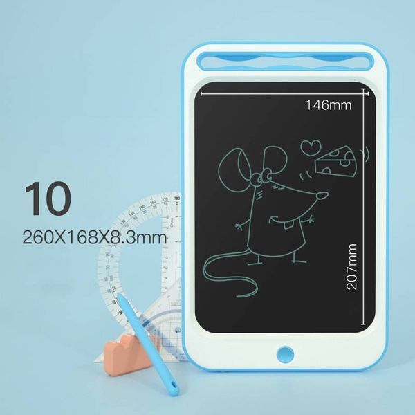 Детский LCD планшет для рисования Beiens 10&Prime; (ZJ16blue) голубой 7064 фото