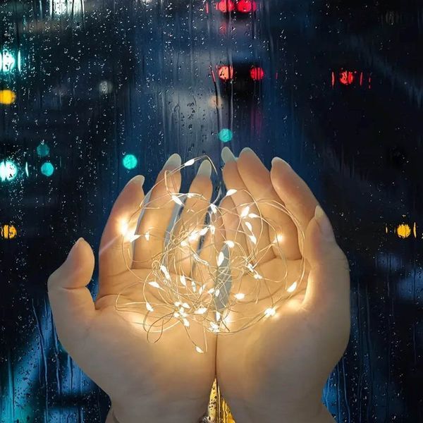 Светодиодная гирлянда ColorWay (CW-G-50L5NB) 50LED, 5м, 8 функций, теплый цвет 3AA CW-G-50L5NB фото
