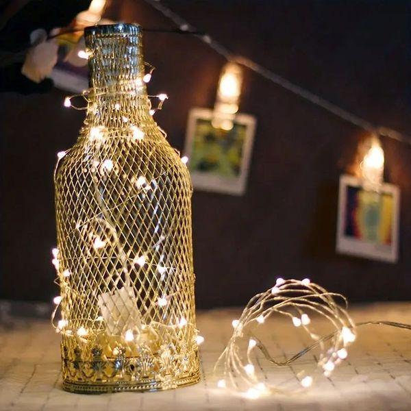 Светодиодная гирлянда ColorWay (CW-G-50L5NB) 50LED, 5м, 8 функций, теплый цвет 3AA CW-G-50L5NB фото