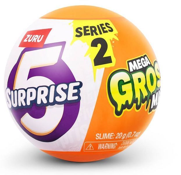Ігровий набір Zuru Mega Gross Minis Фігурки-сюрприз в шарі зі слаймом в асортименті (77567GQ2) 77567GQ2 фото
