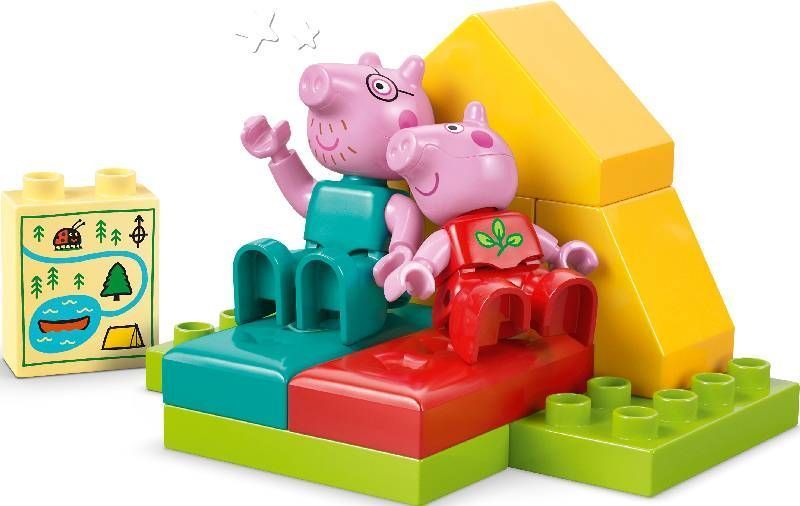 Конструктор LEGO DUPLO Peppa Pig Туристичний похід 32 деталі (10452) 10452- фото