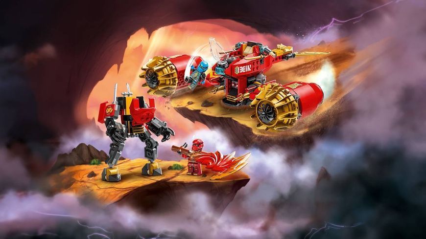 Конструктор LEGO Ninjago Штормовий робот-вершник Кая (71830) 71830 фото