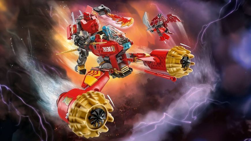 Конструктор LEGO Ninjago Штормовий робот-вершник Кая (71830) 71830 фото