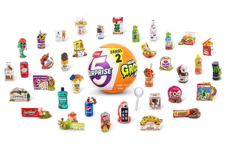 Ігровий набір Zuru Mega Gross Minis Фігурки-сюрприз в шарі зі слаймом в асортименті (77567GQ2) 77567GQ2 фото