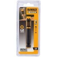 Акс.інстр DeWALT IMPACT TORSION EXTREME Бiти ударні, PZ2, L=89мм, 2шт. DT70566T фото
