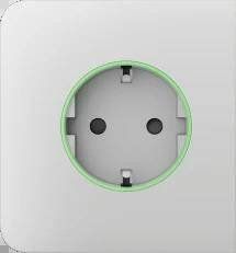 Фронтальна панель Ajax SideCover for Outlet smart, Jeweler, бездротова, білий 000038776 фото