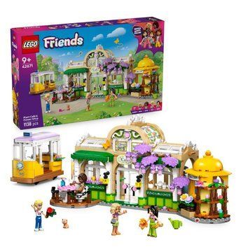 Конструктор LEGO Friends Кав'ярня з рослинами і квіткова крамниця 42671 фото