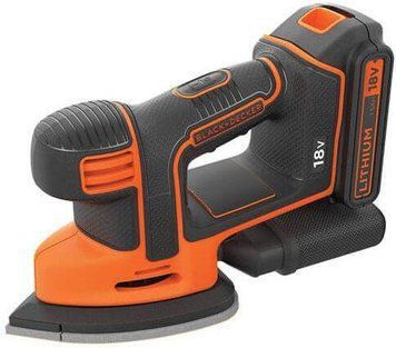 Вібраційна шліфмашина Black&Decker BDCDS18 акум., 18 В, 110 мм BDCDS18 фото