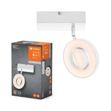 Світильник LEDVANCE LED 11Вт 3000/4200/6500K 1020Лм точковий накладний DECOR SPOT SATURN білий 4058075827967 фото