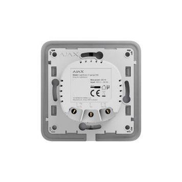 Реле одноклавішний вимикач Ajax LightCore 1-gang for LightSwitch Jeweler, бездротовий 000029717 фото
