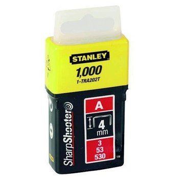 Скоби Stanley A 4 мм 1000 шт. (1-TRA202T) 1-TRA202T фото
