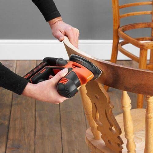 Вібраційна шліфмашина Black&Decker BDCDS18 акум., 18 В, 110 мм BDCDS18 фото