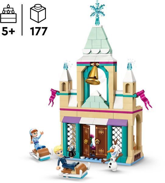 LEGO 43265 Disney Princess Замёрзший замок в королевстве Эрендел 43265 фото