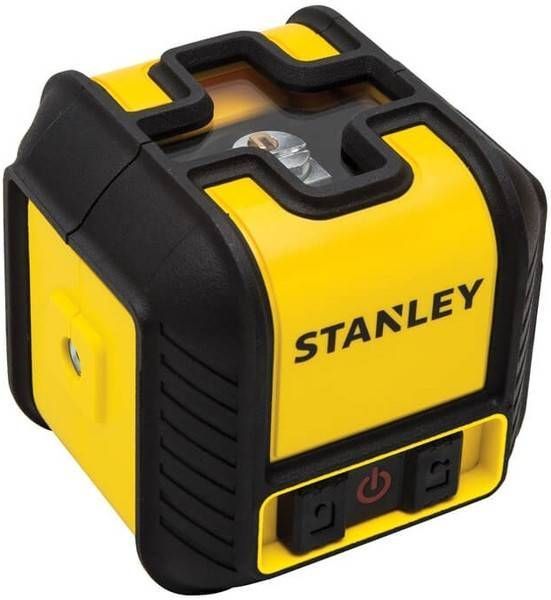 Stanley STHT77498-1 Уровень лазерный кросслайнер "Cubix", красный, дальность 12м, погрешность +/- 0,6мм/10м STHT77498-1 фото