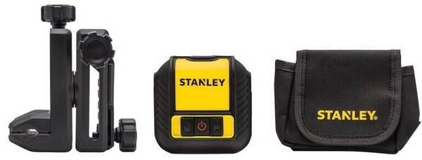 Stanley STHT77498-1 Уровень лазерный кросслайнер "Cubix", красный, дальность 12м, погрешность +/- 0,6мм/10м STHT77498-1 фото