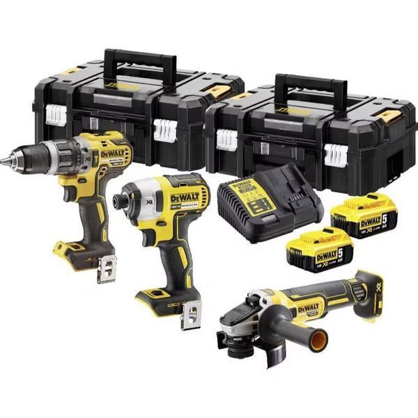 Набор из трех бесщеточных инструментов DeWALT DCK384P2T DCK384P2T фото
