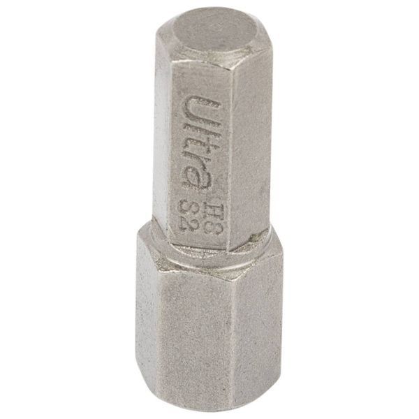 Биты HEX 8&times;25мм &frac14;" 8шт S2 (блистер) ULTRA (4015032) SG-4015032 фото