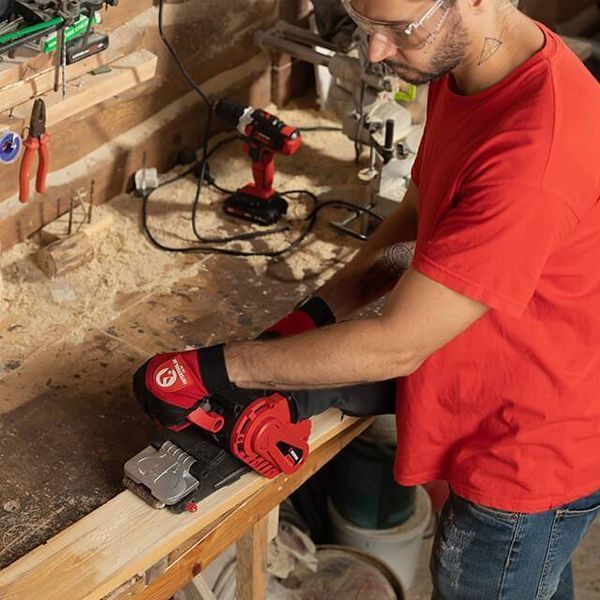 Шлифмашина ленточная 1010 Вт, 120-380 м/мин. 76*533 мм INTERTOOL WT-0530 WT-0530 фото