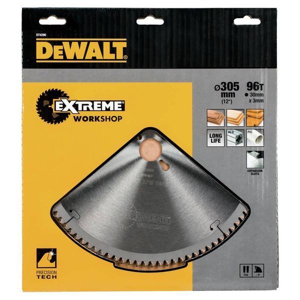 Диск пилковий EXTREME WORKSHOP DeWALT DT4290 DT4290 фото