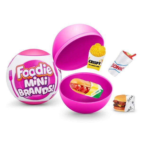 Игровой набор ZURU MINI BRANDS FOODIE Фигурки сюрприз в слое 5 шт. в ассортименте 77262GQ2 фото
