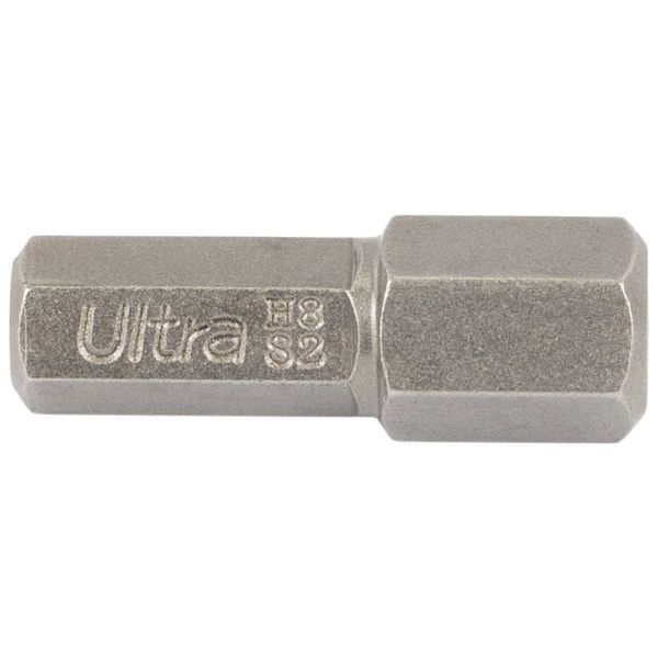 Биты HEX 8&times;25мм &frac14;" 8шт S2 (блистер) ULTRA (4015032) SG-4015032 фото