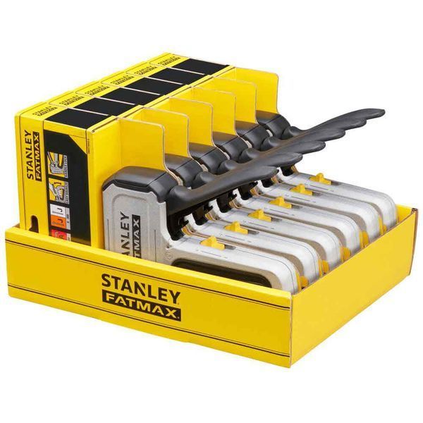 Степлер строительный Stanley FatMax Light Duty для скоб А 6-14 мм и гвоздей J 12/15 мм (FMHT70443-0) FMHT70443-0 фото