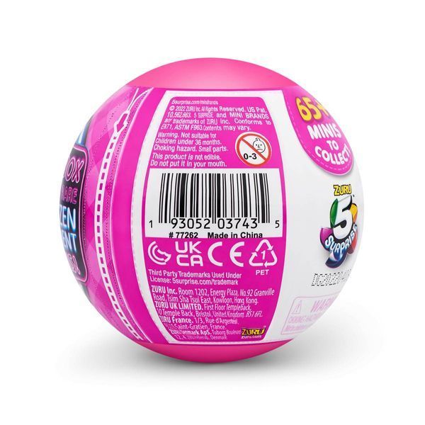 Игровой набор ZURU MINI BRANDS FOODIE Фигурки сюрприз в слое 5 шт. в ассортименте 77262GQ2 фото
