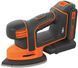 Вібраційна шліфмашина Black&Decker BDCDS18 акум., 18 В, 110 мм BDCDS18 фото 1