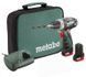 Акумуляторний шуруповерт Metabo PowerMaxx BS 600079550 фото 2