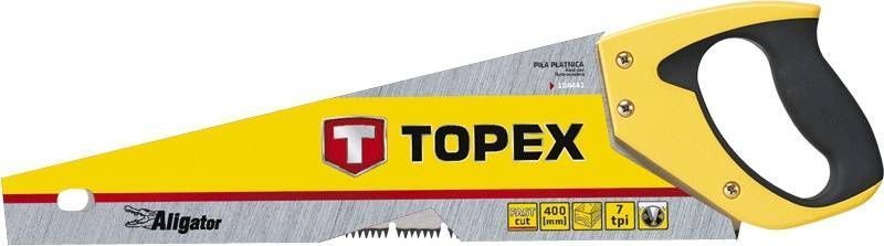 Topex 10A441 Пилка по дереву, 400 мм, "Aligator", 7TPI 10A441 фото