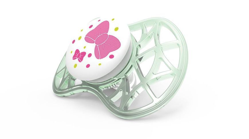 Пустышка симметричная Nuvita Air 0м+ 2шт. для девочки (NV7061Girl) NV7061Girl фото