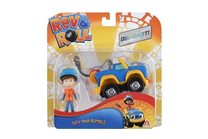 Rev&Roll Ігровий набір DieCast - Рев та Рамбл EU881011 фото