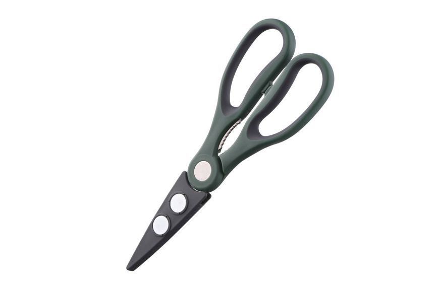 Ножницы кухонные Ardesto Gemini 22,3 см, Gray/Green (AR2117PG) AR2117PG фото