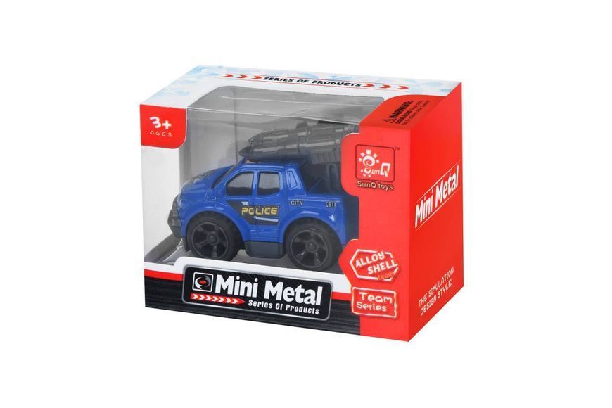 Машинка Same Toy Mini Metal Гоночний позашляховик синій (SQ90651-3Ut-1) SQ90651-3Ut-1 фото
